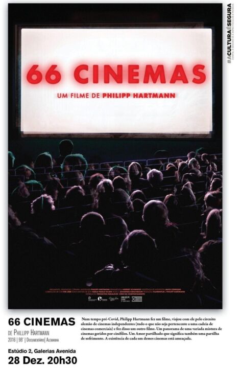 “66 Cinemas” para celebrar o rito cinematográfico